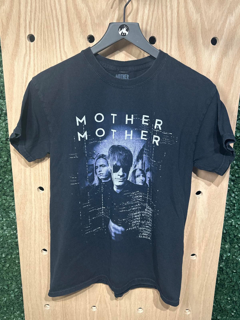 Mother Mother Band Graphic Black T-Shirt Medium