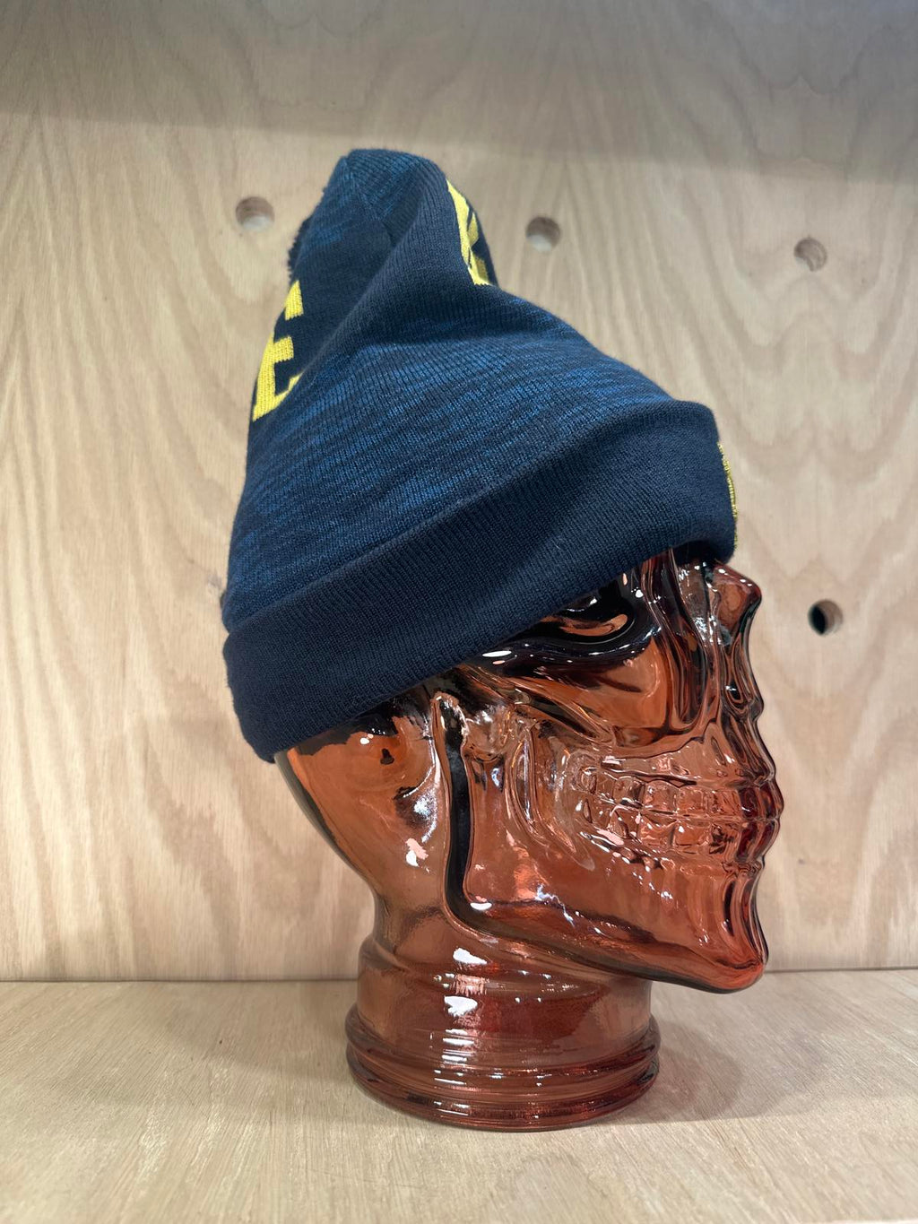 Notre Dame Under Armour Pom Pom Beanie Hat