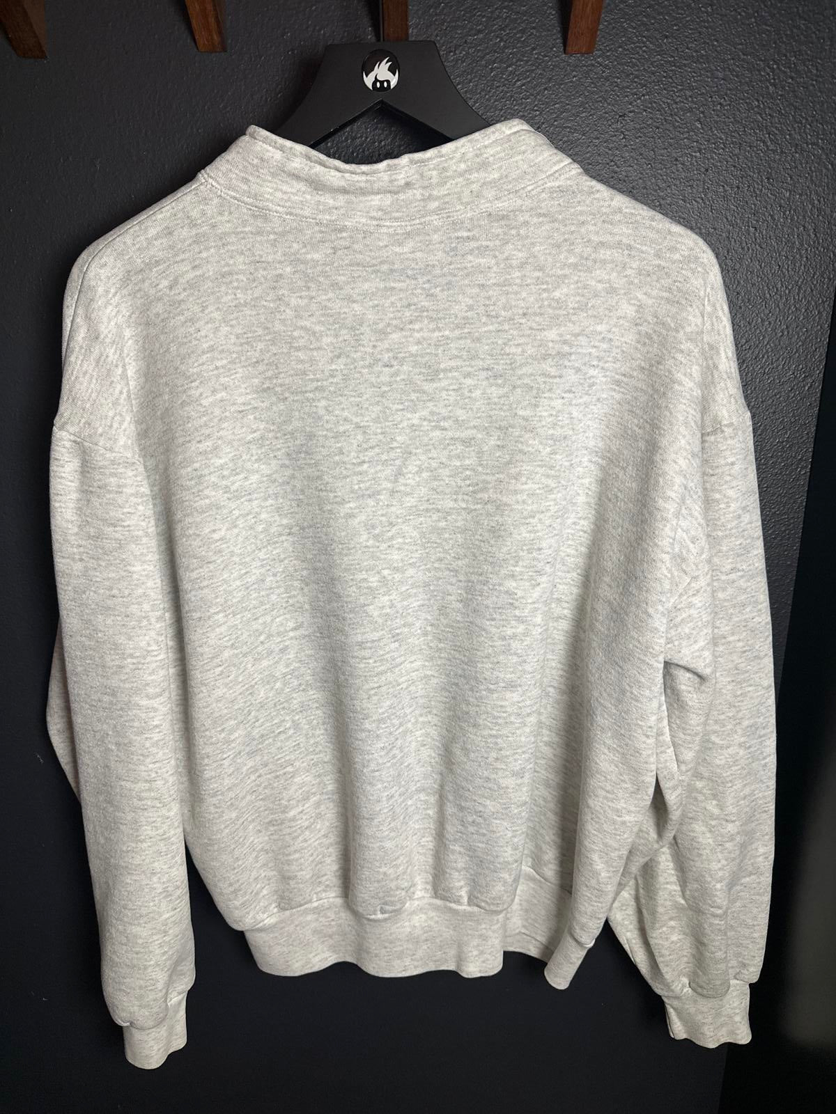 Pioneer Sports Inc. Vintage Woman's Grey Hoodie with Island Ferry Graphic