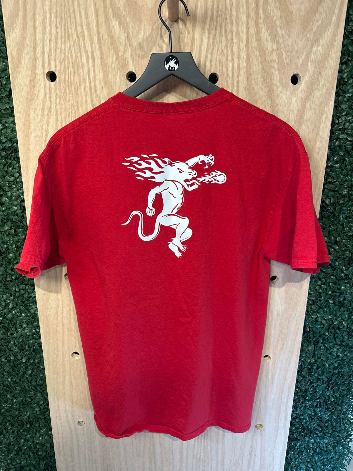 Jerzees HiDensi-T Red #FireballFriday Men's T-Shirt Large