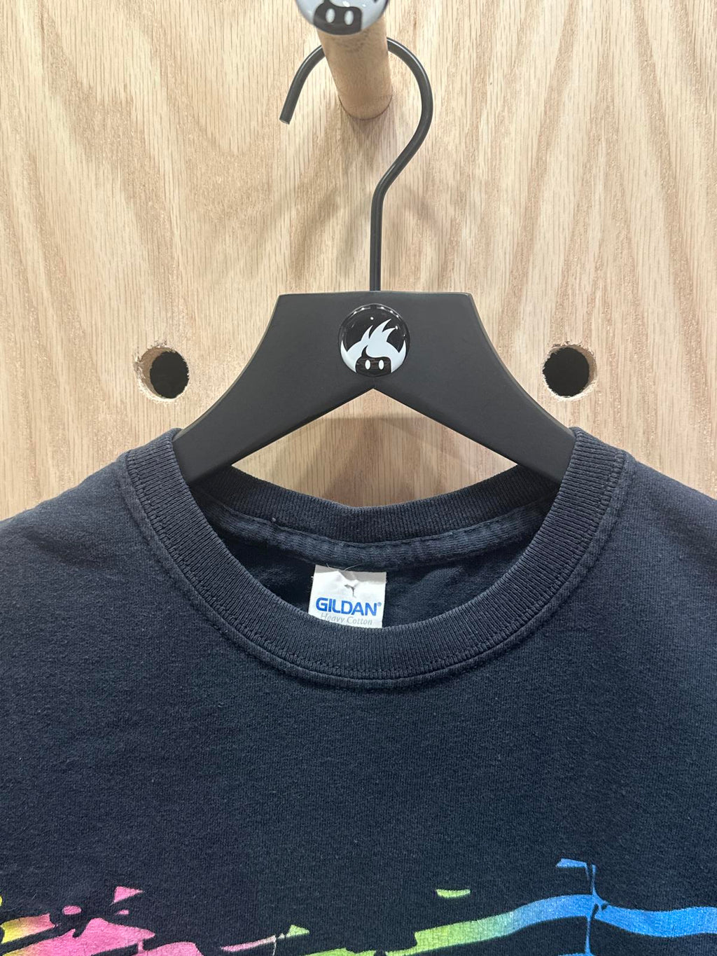 Wyoming Graphic Black T-Shirt