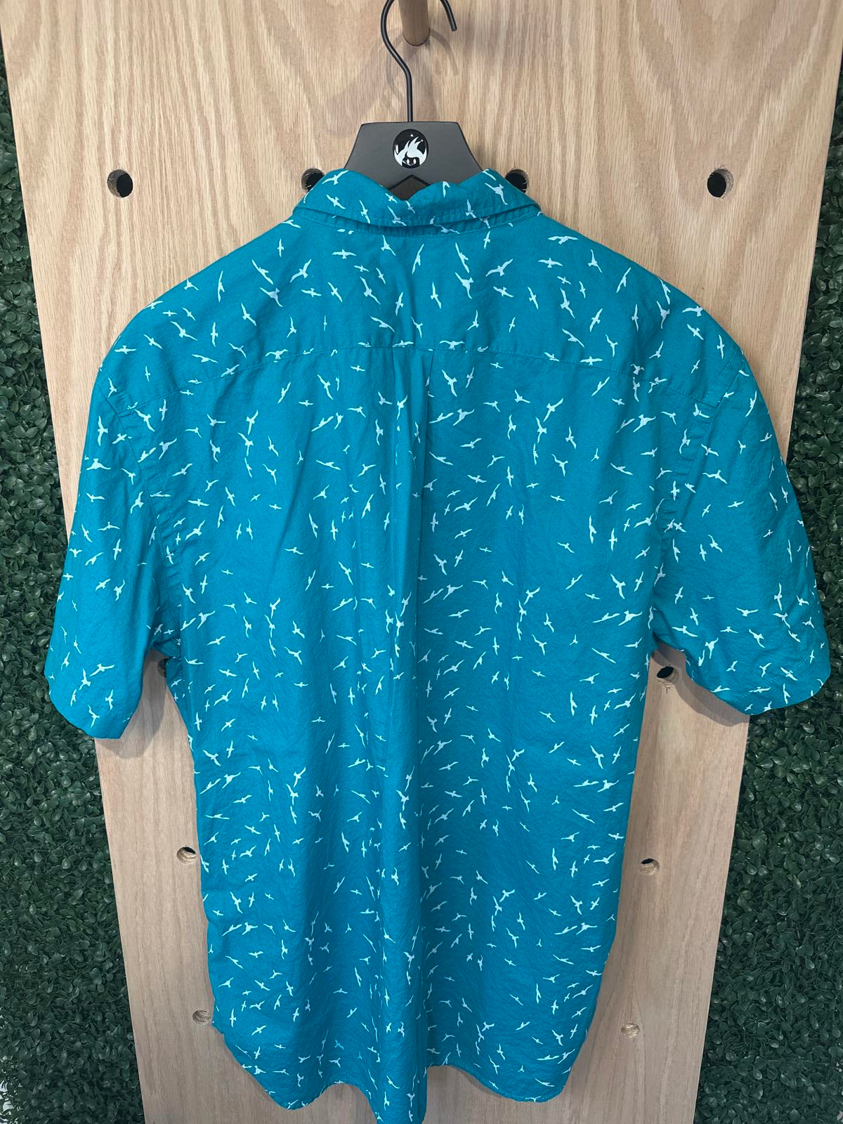 Old Navy Men's Slim Fit Short Sleeve Button-Down Shirt XL