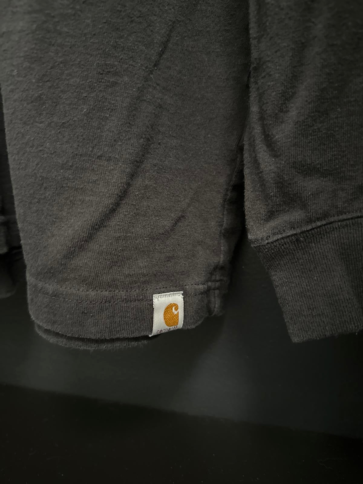 Carhartt Long Sleeve Workwear T-Shirt - XL Tall - Black