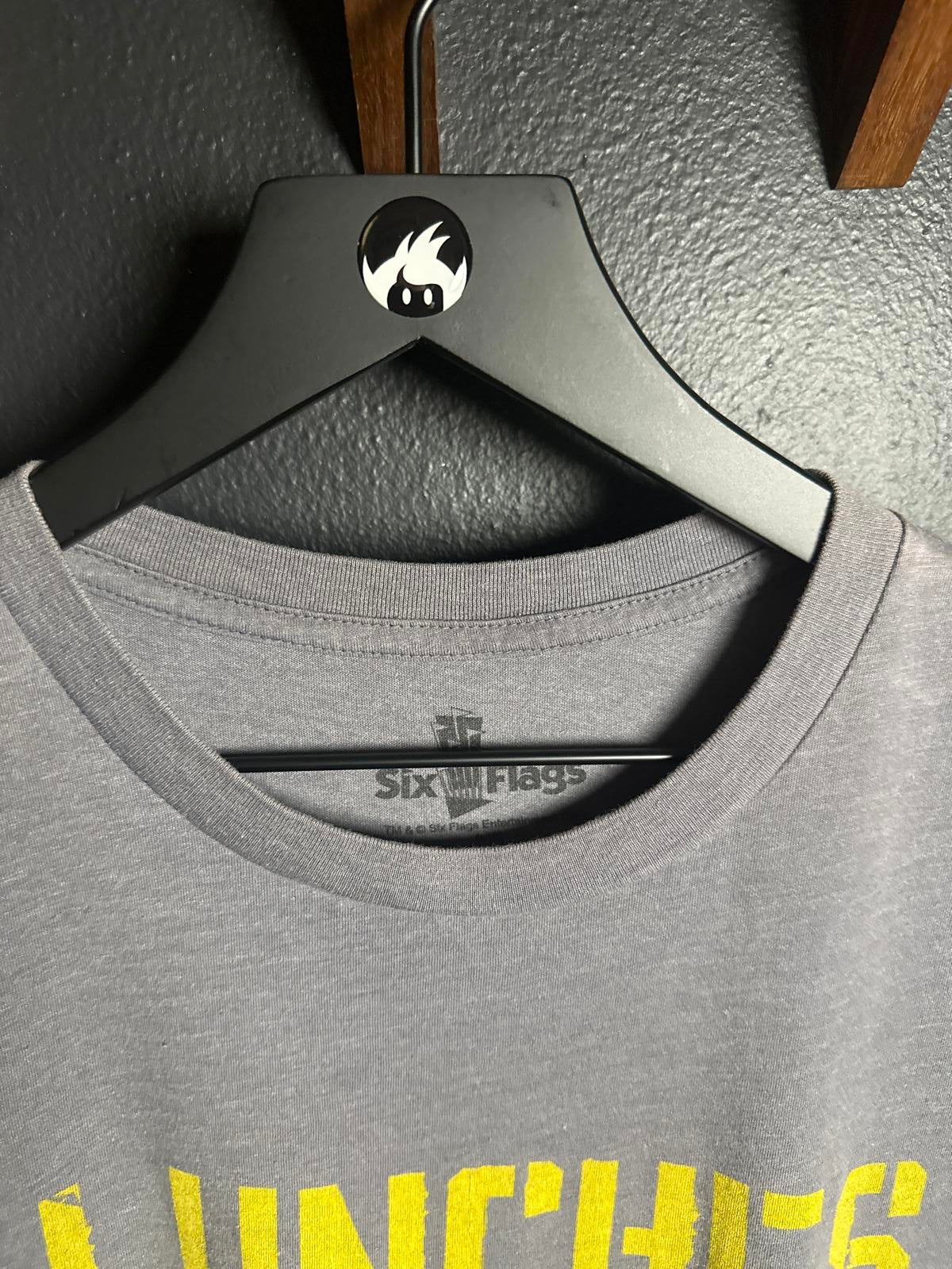 Six Flags Lunches Lost Daily T-Shirt - Gray