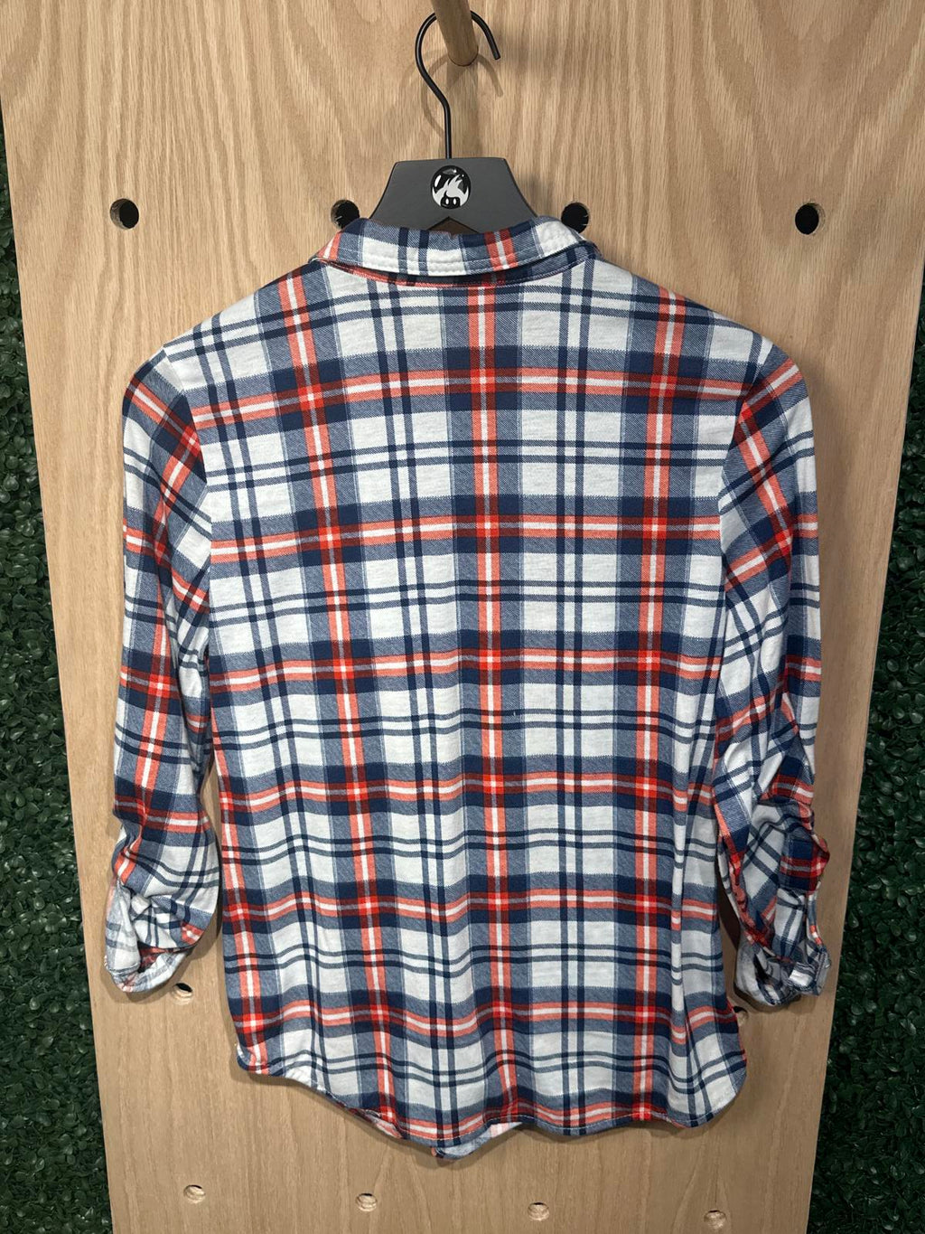 Daytrip Women's Casual Plaid Button-Up Shirt