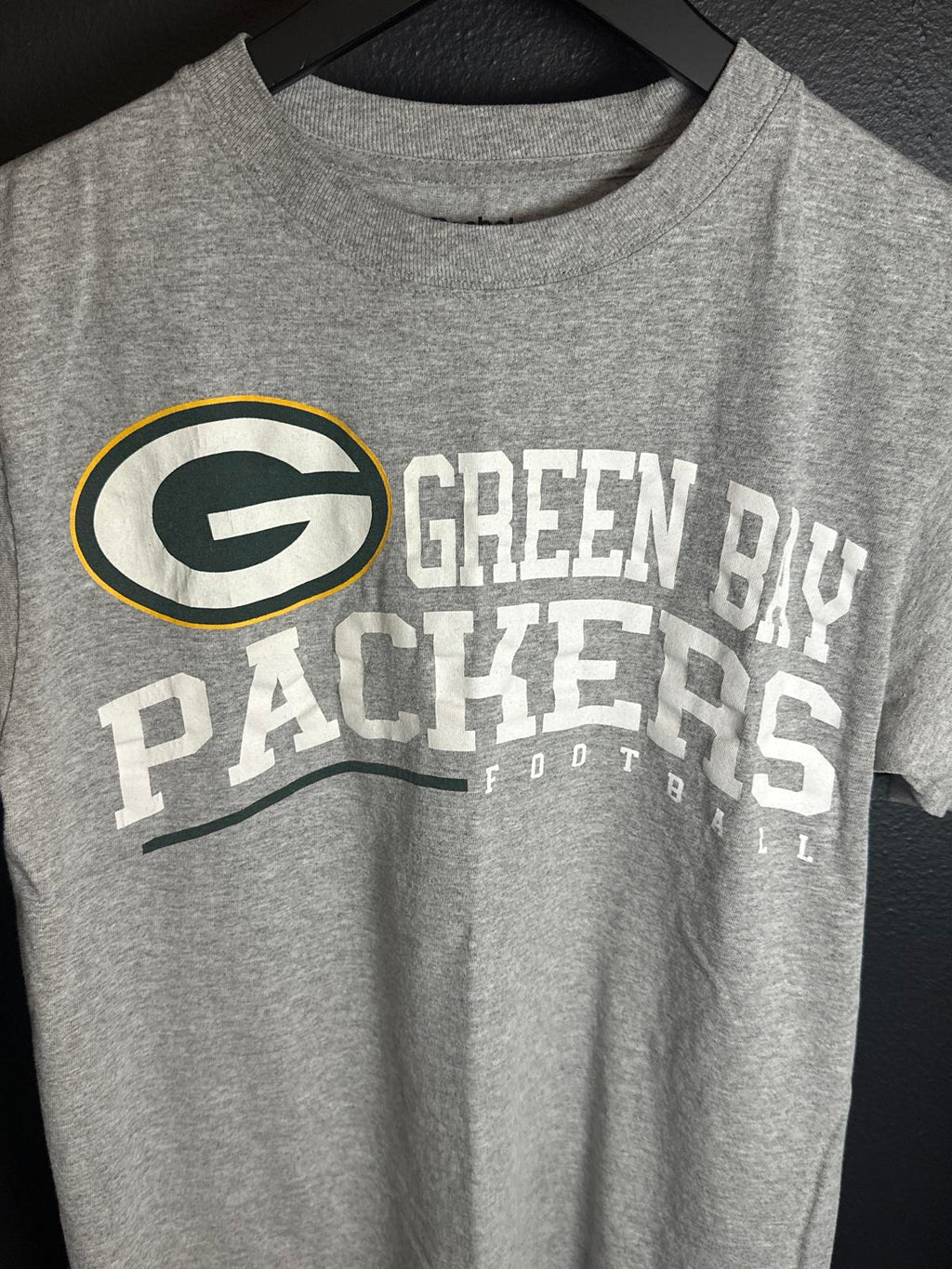 Reebok Green Bay Packers Gray T-Shirt