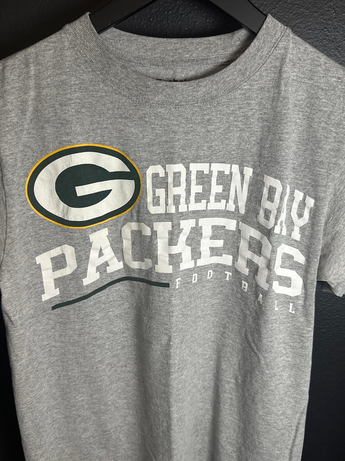 Reebok Green Bay Packers Gray T-Shirt