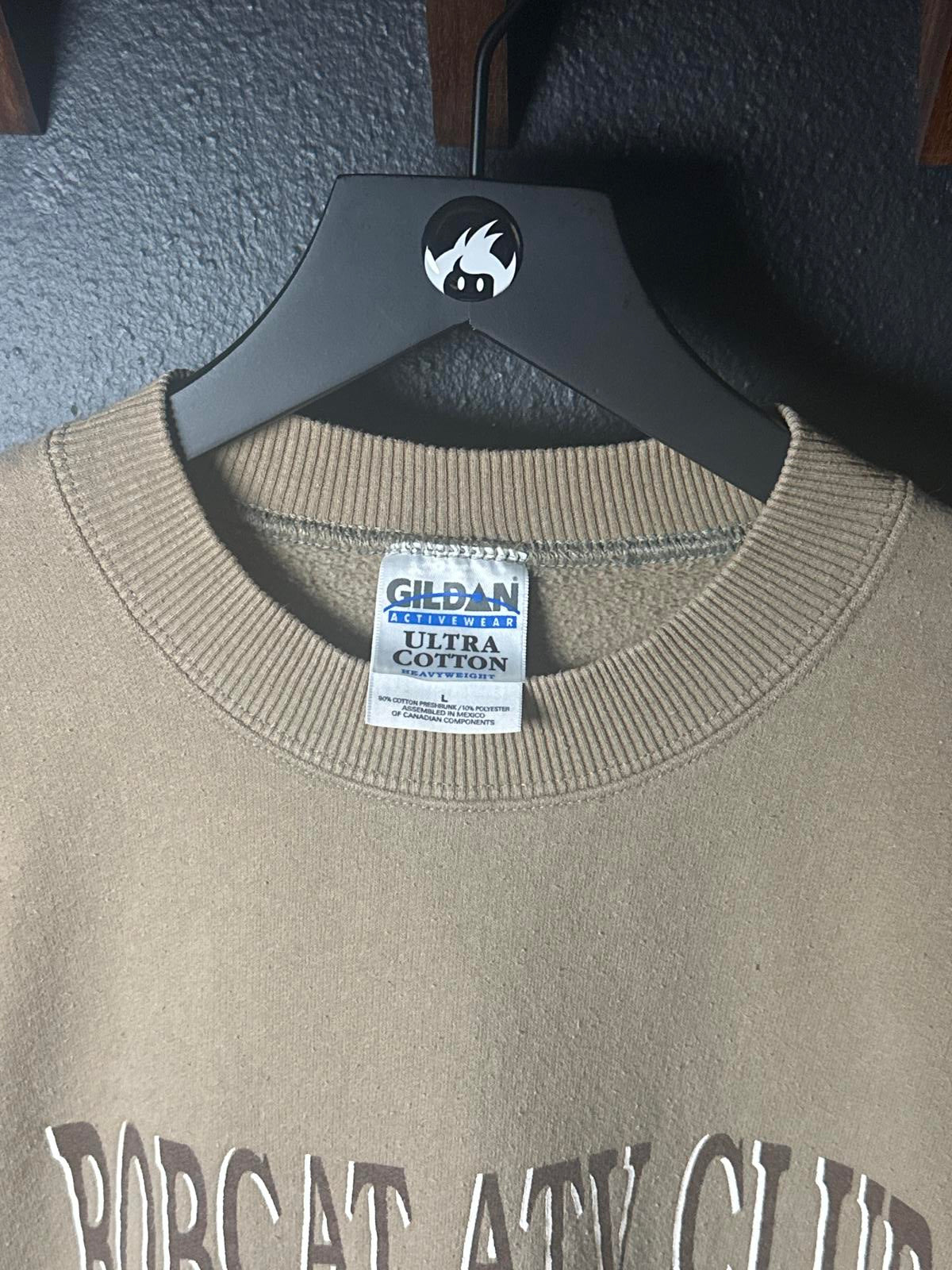 Gildan Ultra Cotton Bobcat ATV Club Sweatshirt Birchwood WI