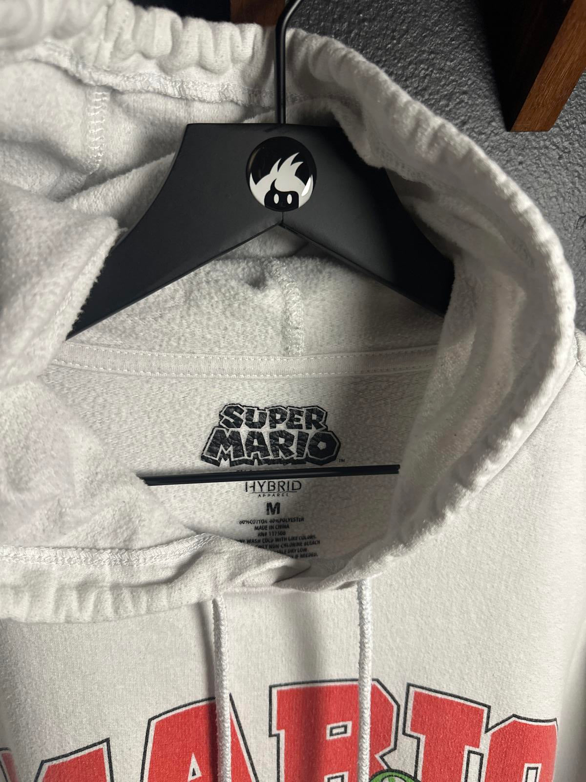 Super Mario Graphic Hoodie - Here We Go! - Size M