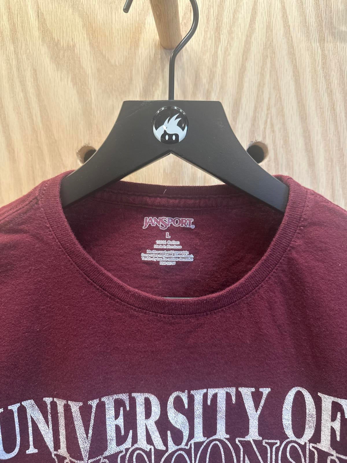 University of Wisconsin La Crosse Maroon Short Sleeve T-Shirt