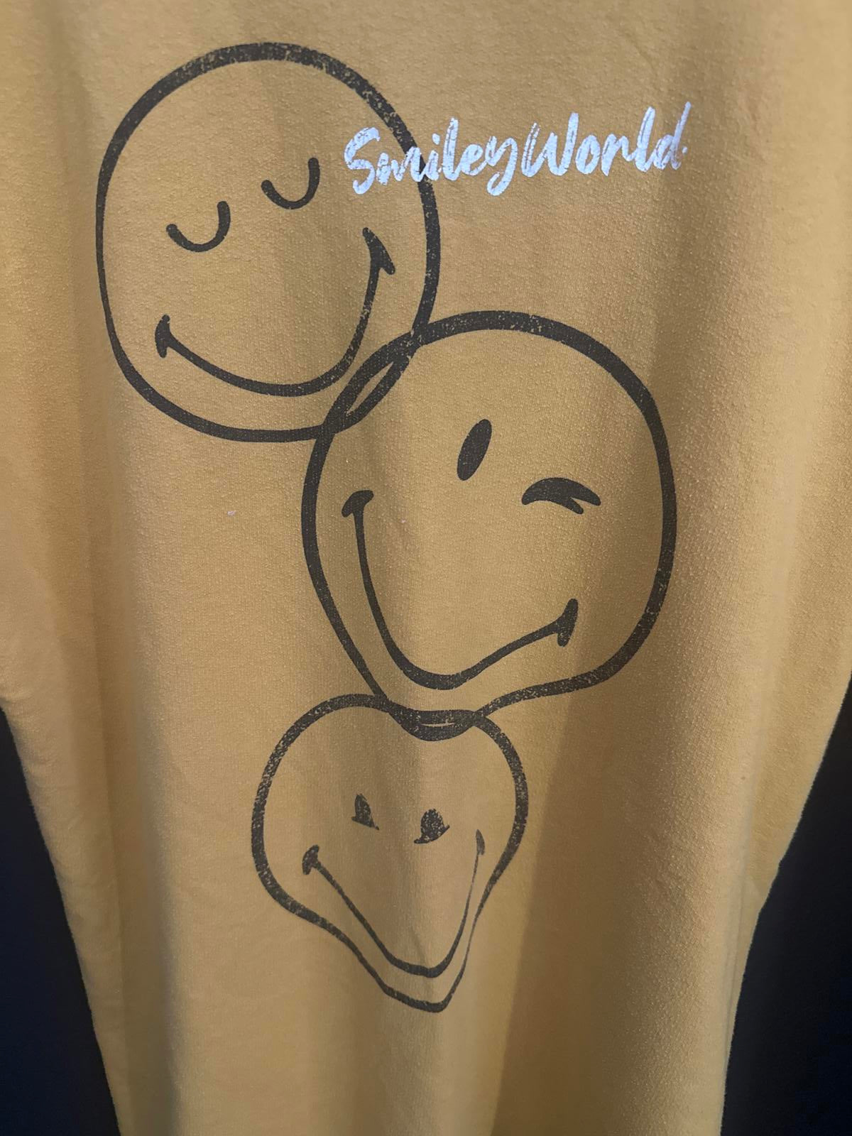 SmileyWorld Graphic T-Shirt - Happy Faces Design