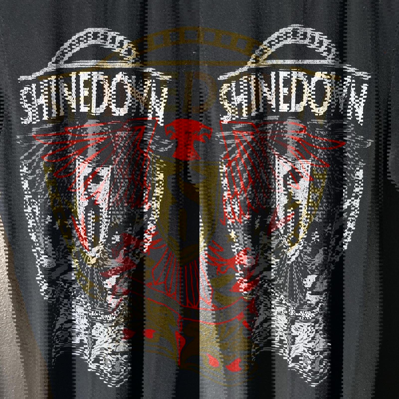 Shinedown 2016 World Tour T-Shirt Size Small