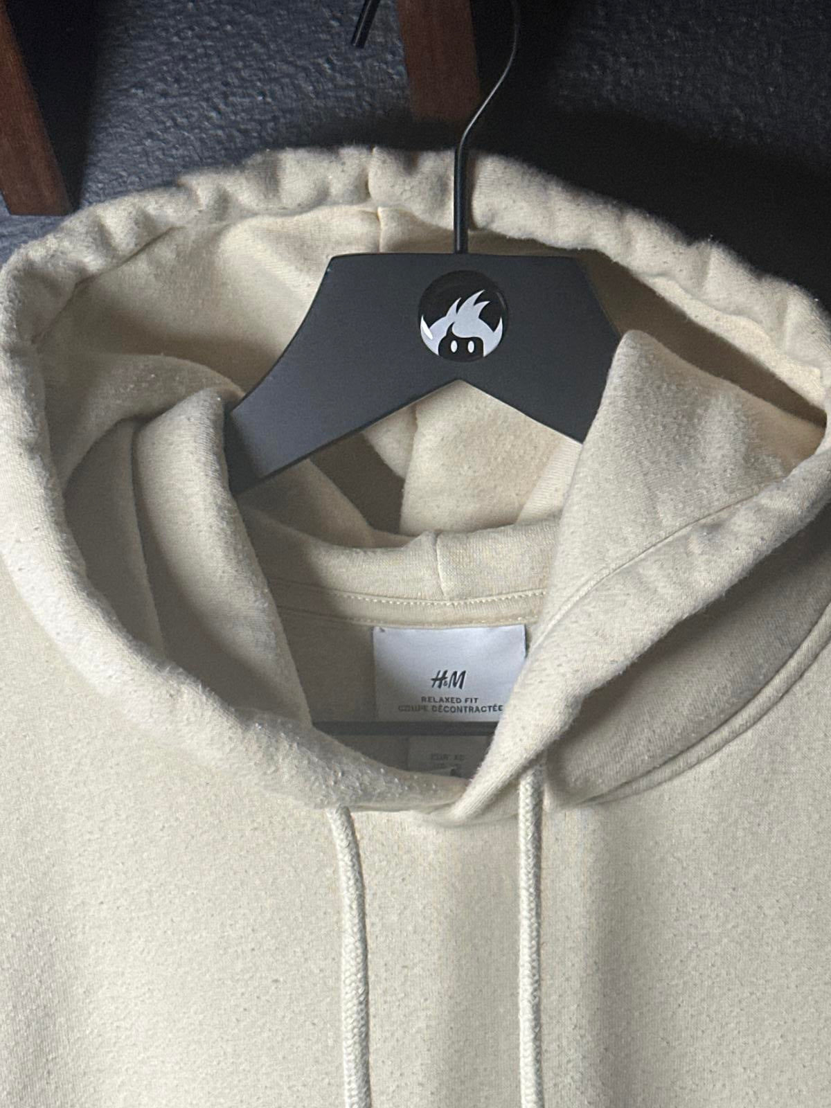 H&M Beige Hoodie with 'Into The Field' Print