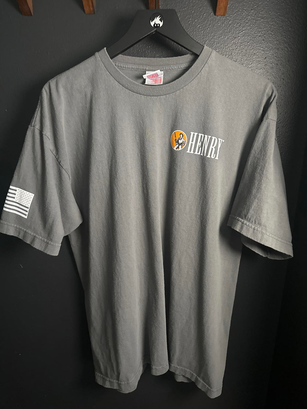 Henry Graphic Logo Men's T-Shirt Gray XL