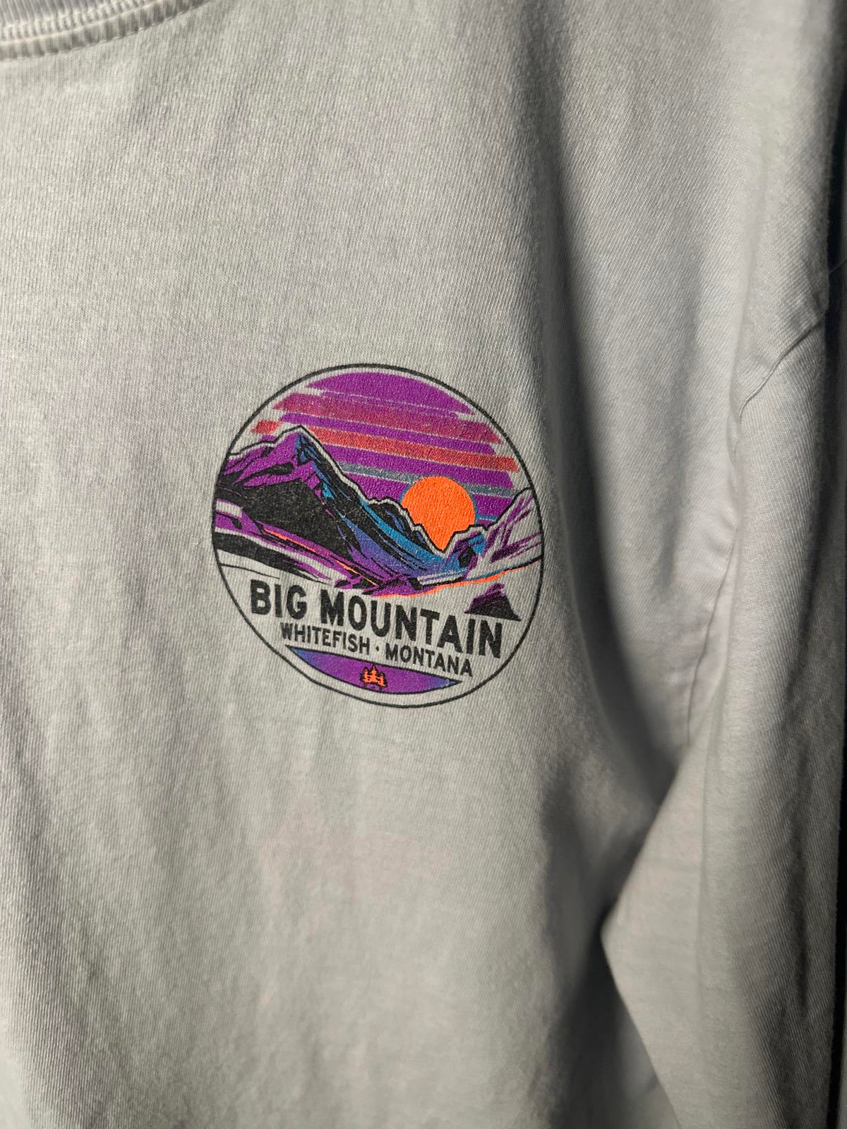 Big Mountain Long Sleeve Tee - Whitefish, Montana