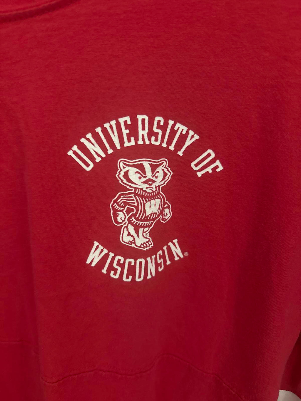University of Wisconsin Badgers Long Sleeve Tee - Red