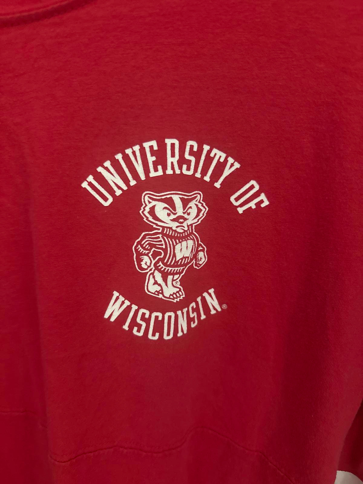 University of Wisconsin Badgers Long Sleeve Tee - Red
