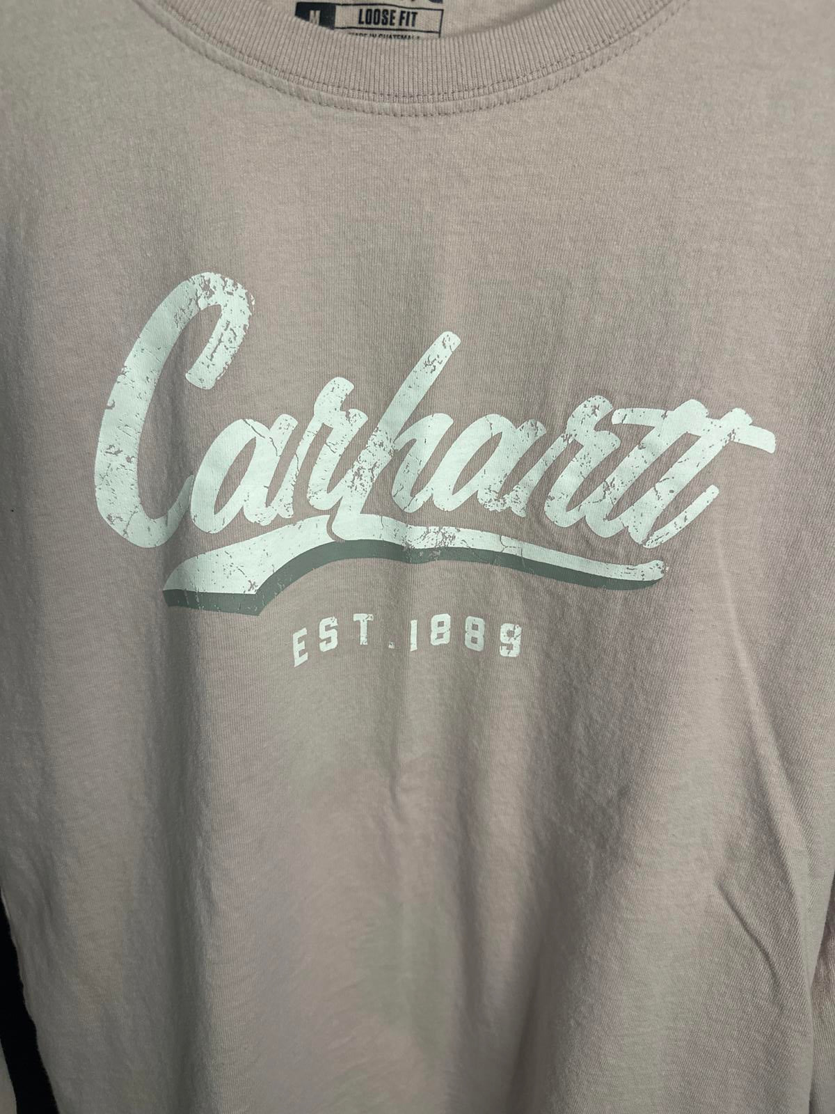 Carhartt Loose Fit Long Sleeve Tee - Light Pink
