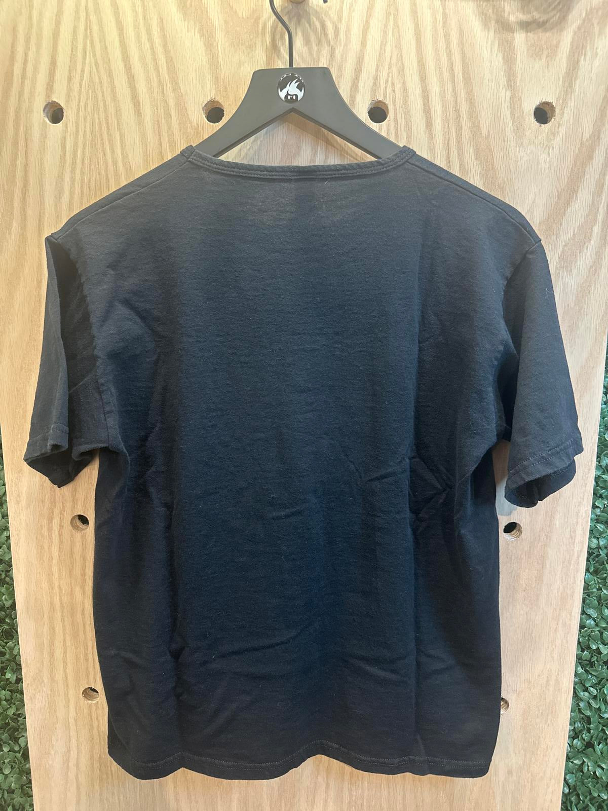 Black Short Sleeve T-Shirt with Panama City Beach Cocktail Design