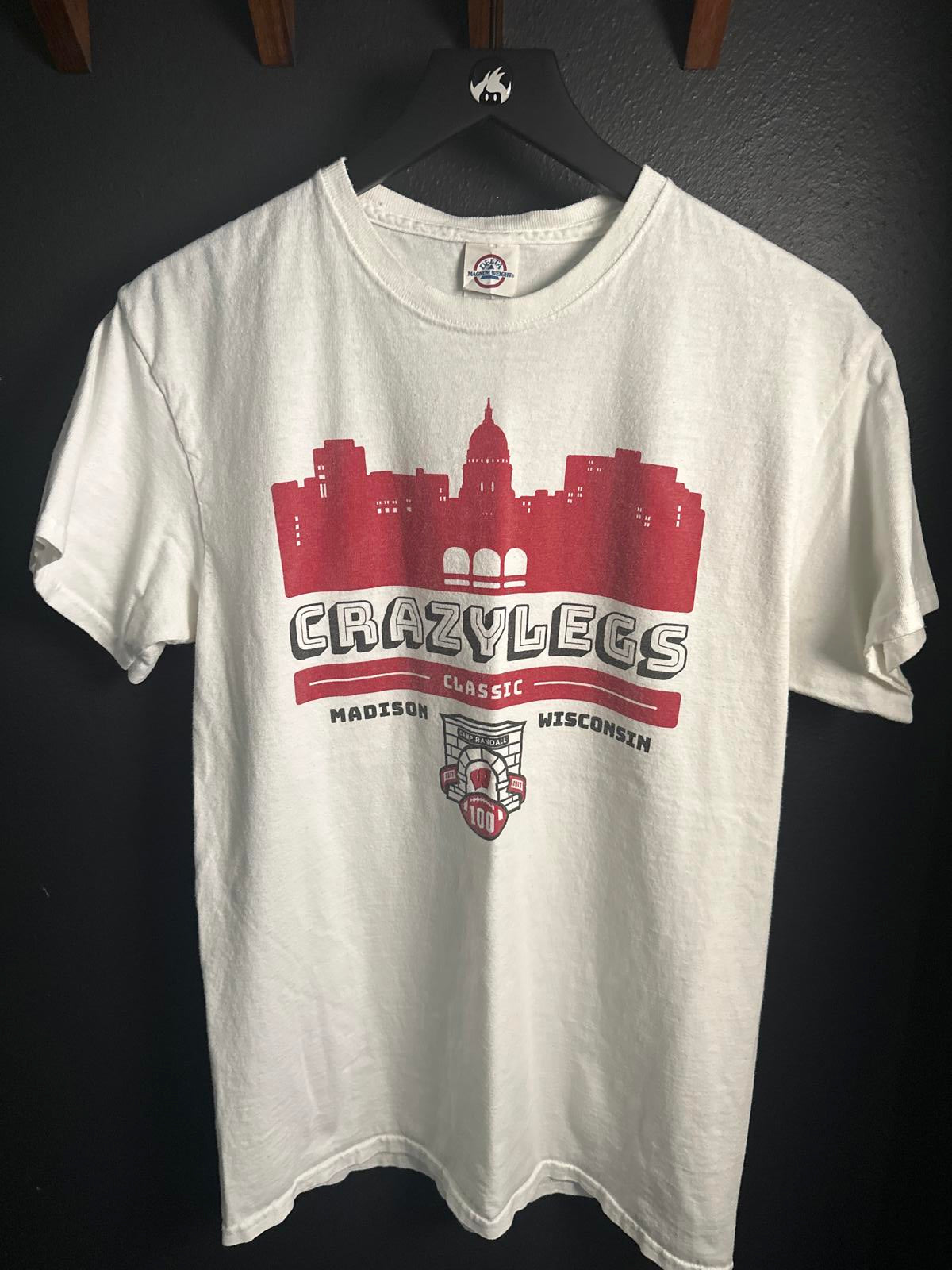Crazy Legs Classic Madison Wisconsin T-Shirt