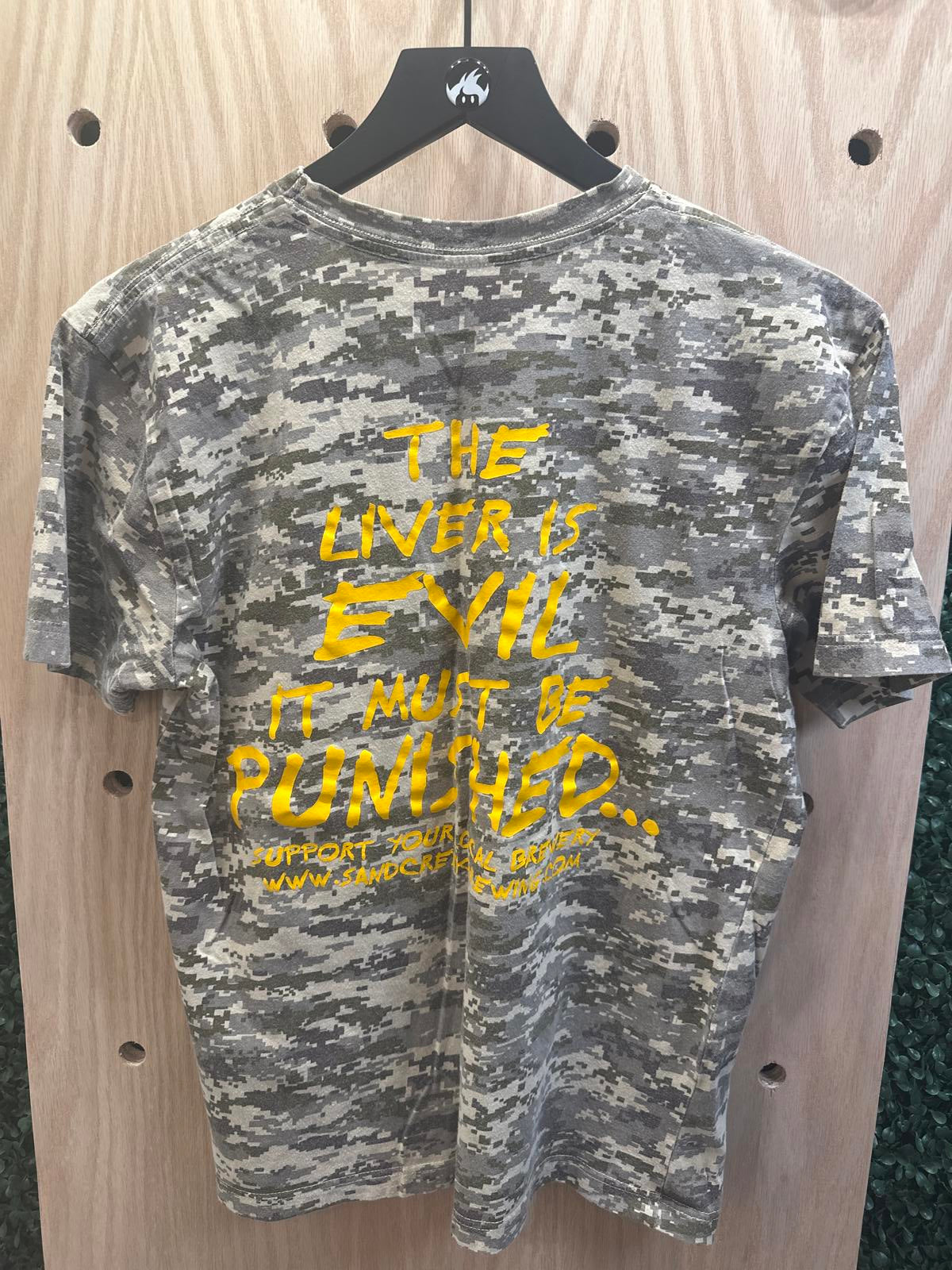 Real Wisconsin Beer Camouflage T-Shirt
