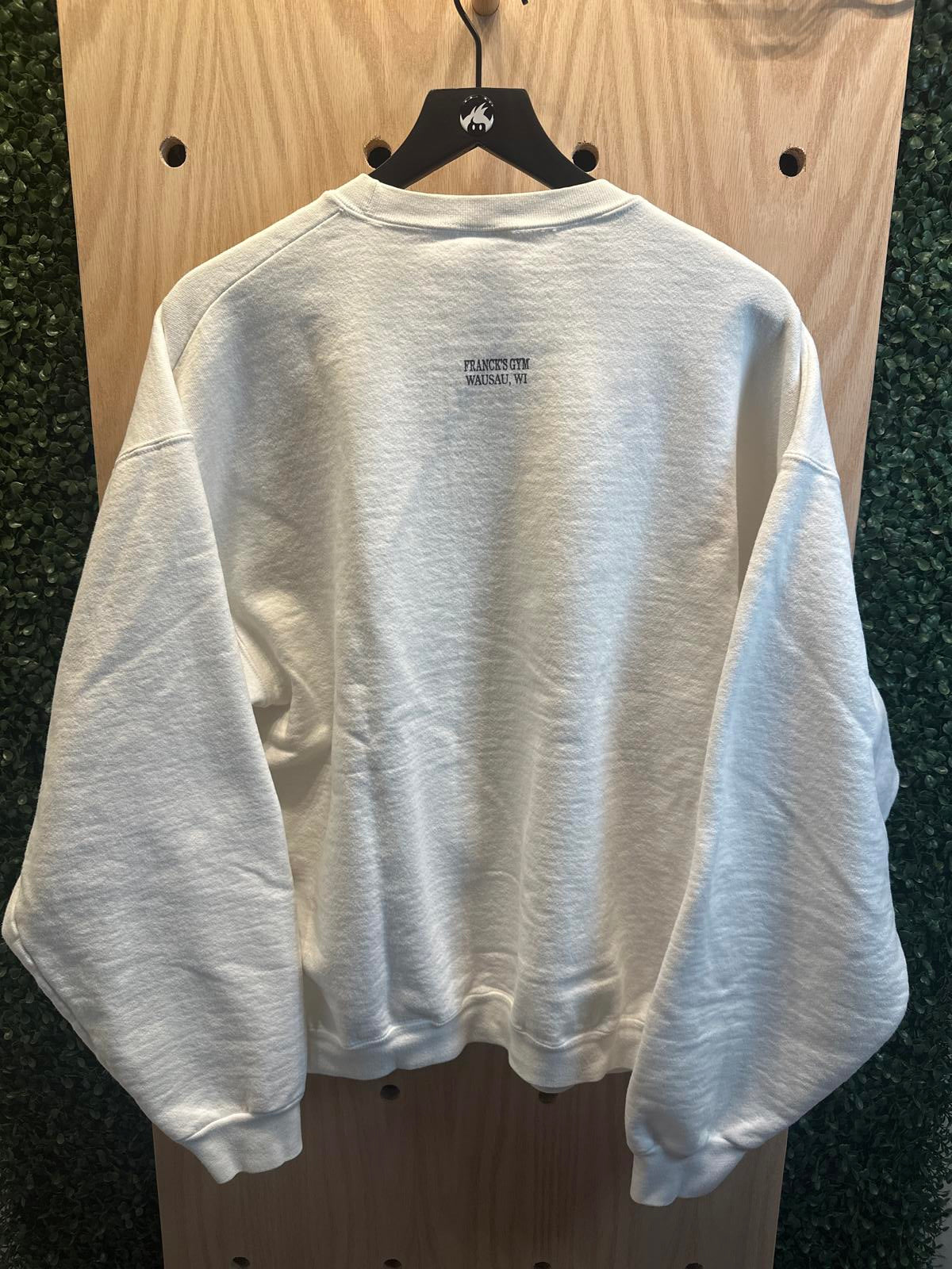 Fruit of the Loom Vintage Franck's Gym Embroidered Sweatshirt