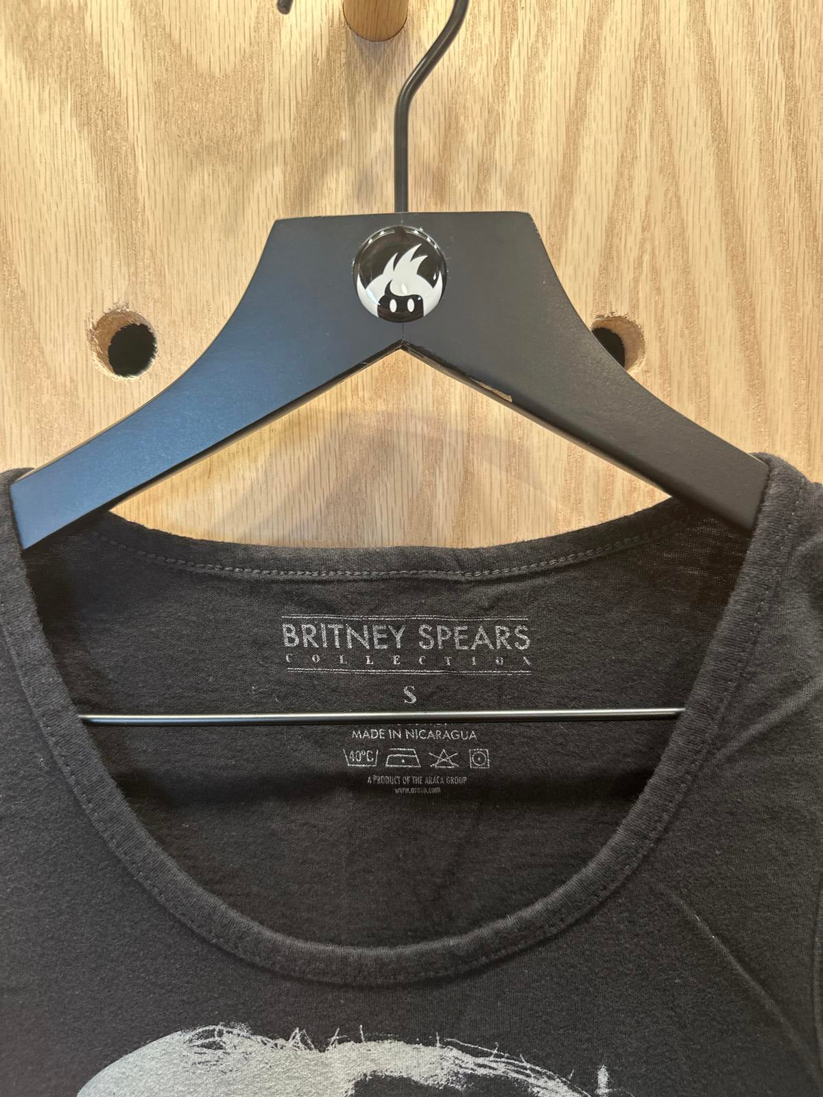 Britney Spears Collection Women's Black Graphic Tank Top