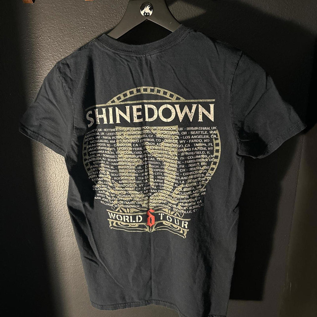 Shinedown 2016 World Tour T-Shirt Size Small