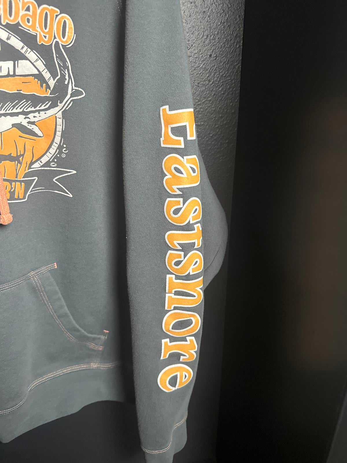 Lake Winnebago Spear'n Bear Sturgeon Spearing Hoodie Sweatshirt Mens XL