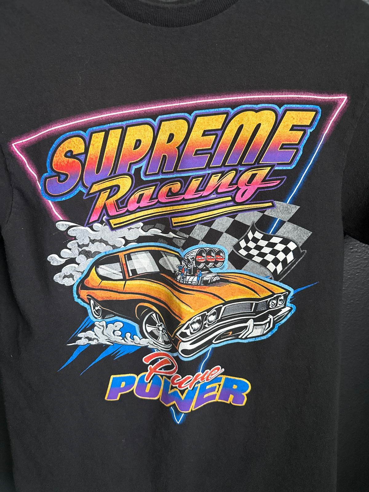 Supreme Racing Graphic Tee - Retro Car Design