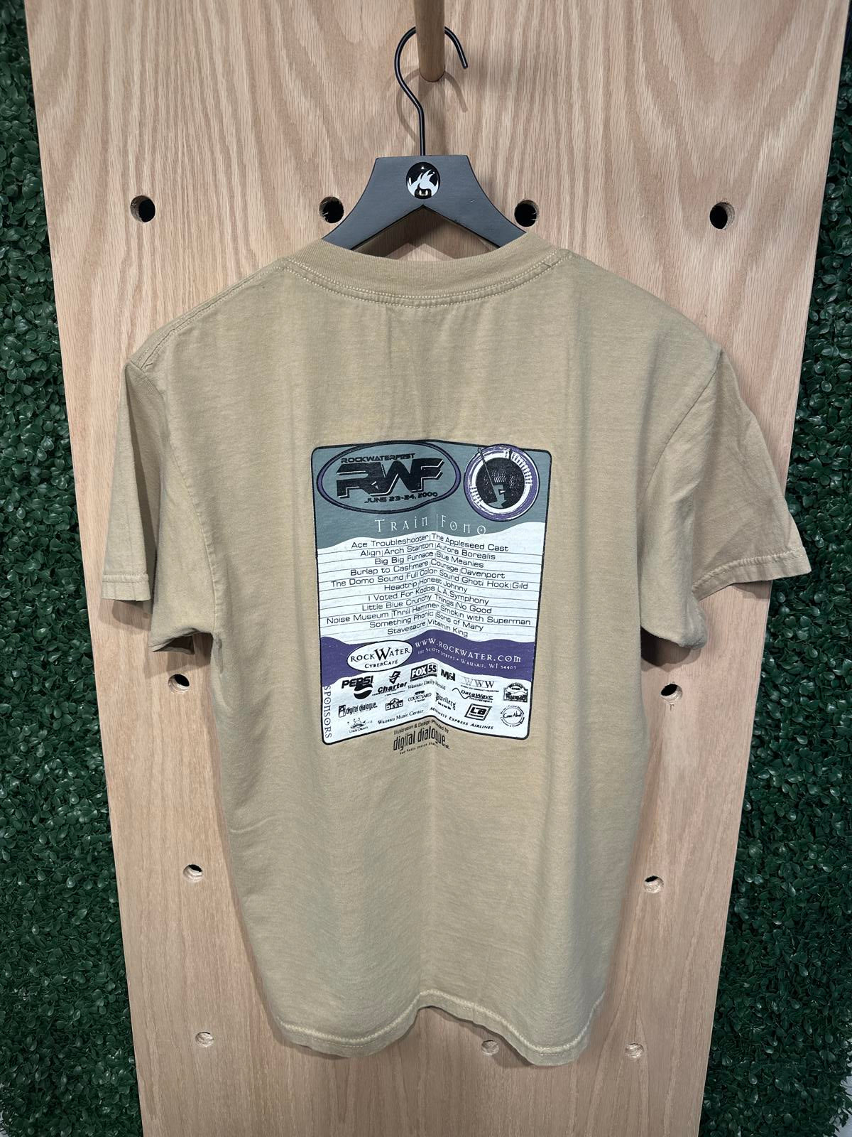 Y2K Rock Water Fest Gildan Ultra Cotton T-Shirt Beige