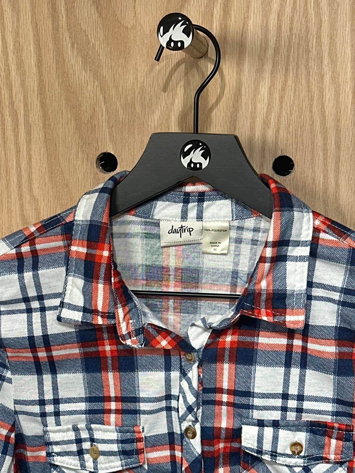 Daytrip Women's Casual Plaid Button-Up Shirt