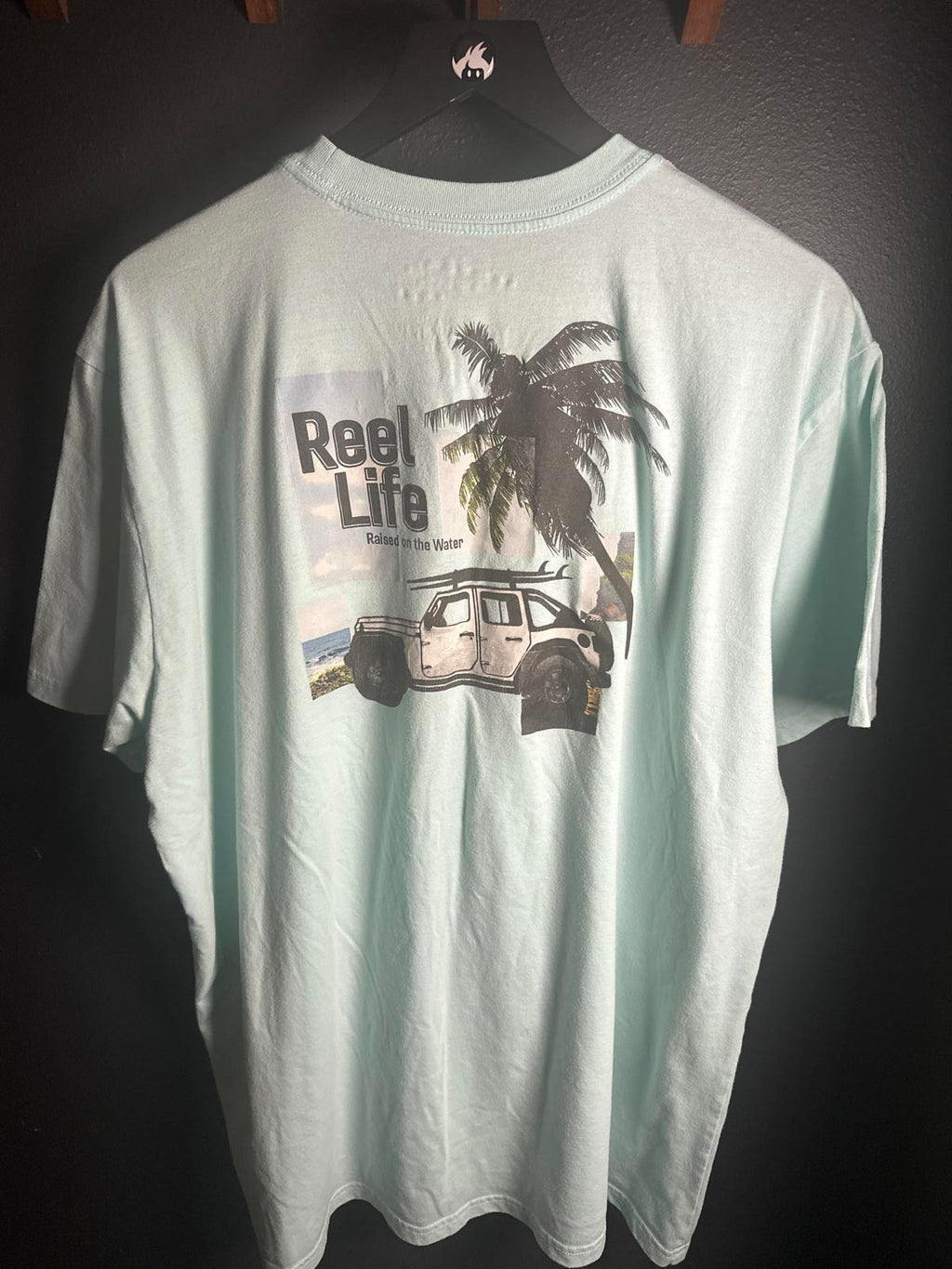 Reellife Men's Light Blue T-Shirt