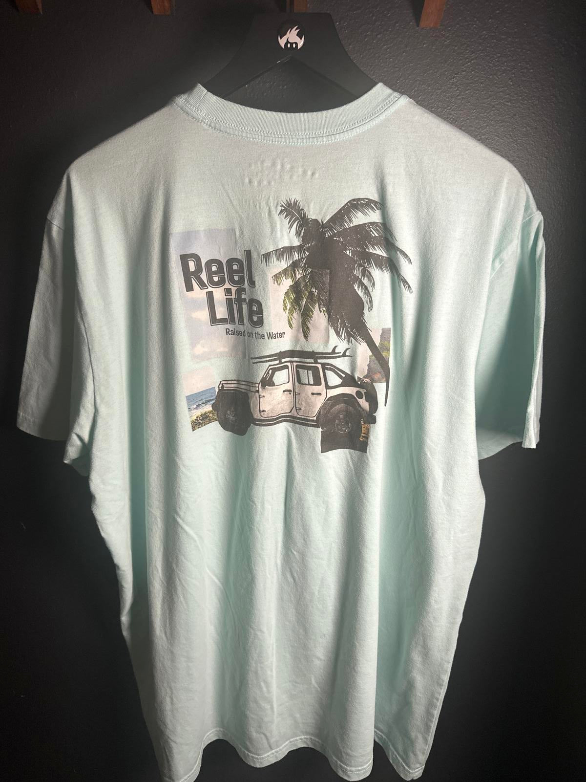Reellife Men's Light Blue T-Shirt