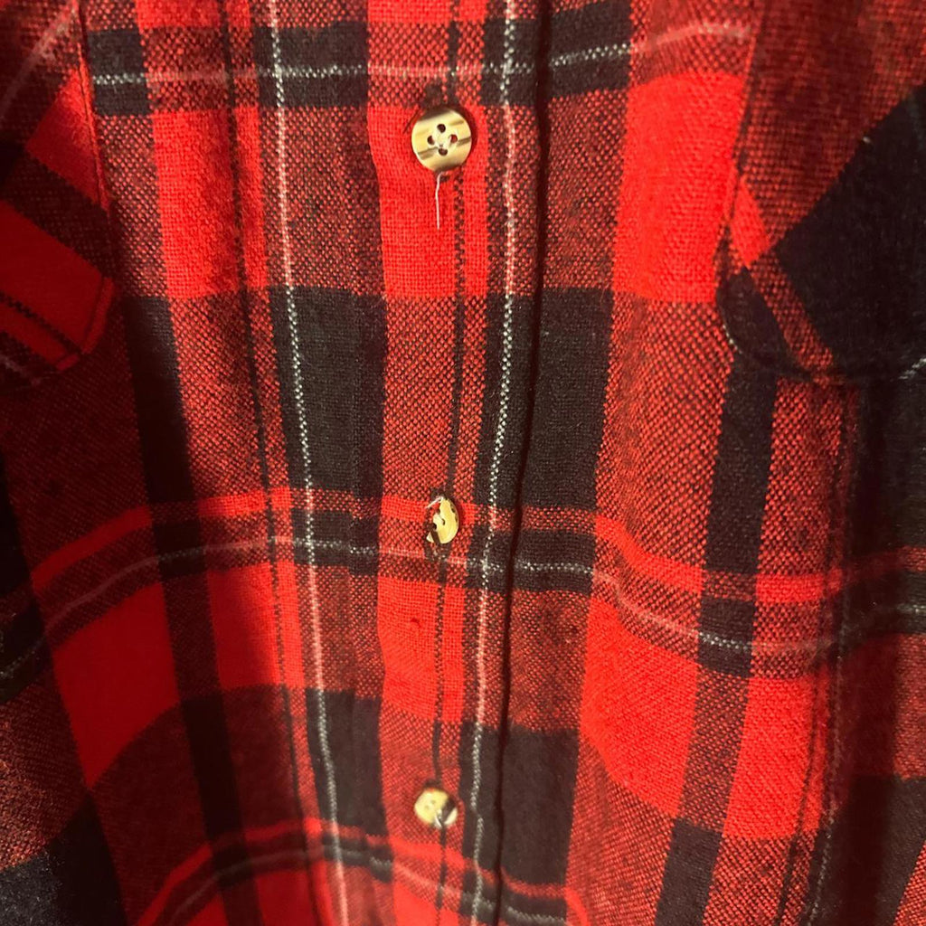 Van Heusen Winter Weights Plaid Button Down.