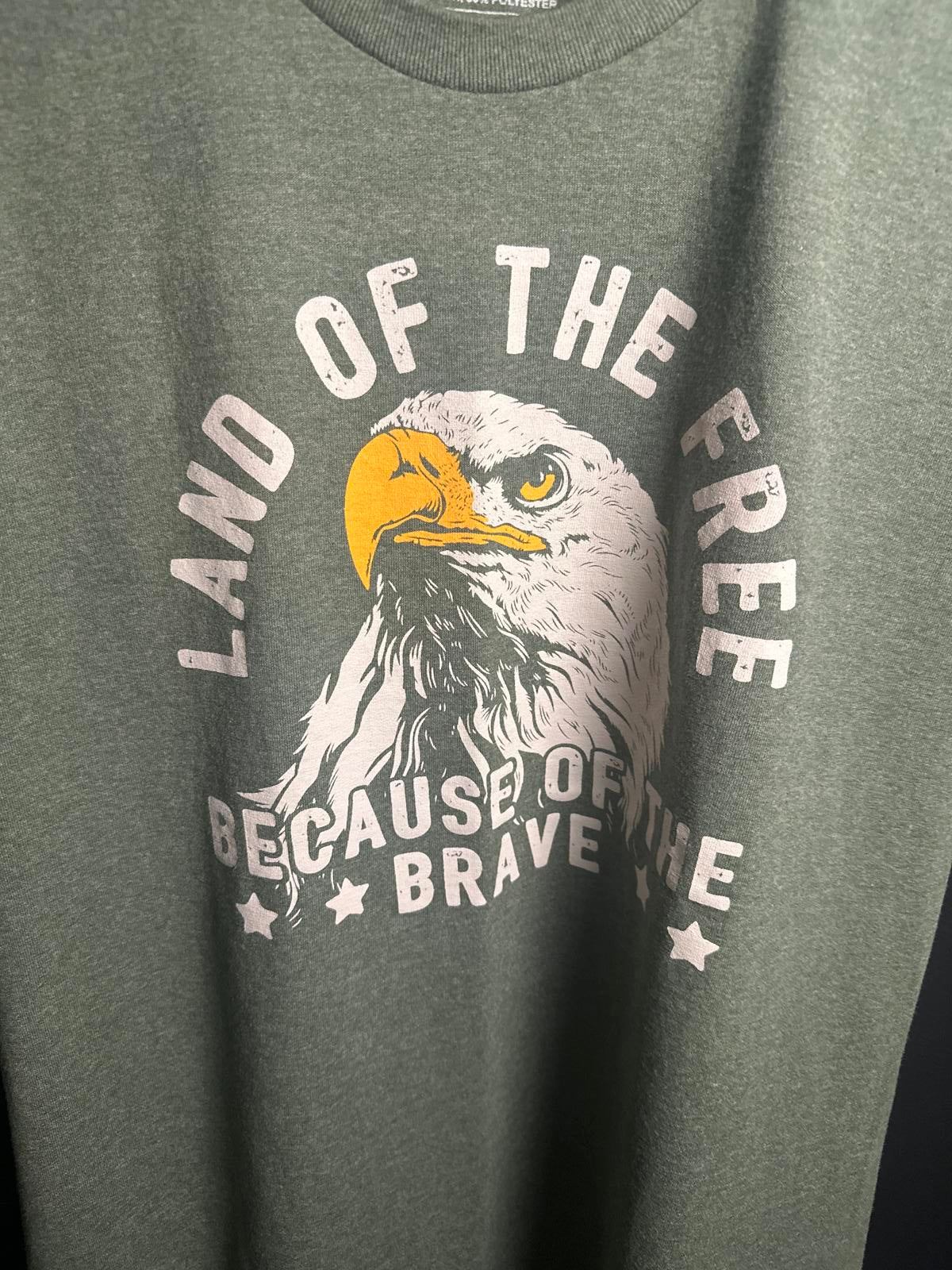 MELMARC 'Land of the Free' Eagle Graphic Tee