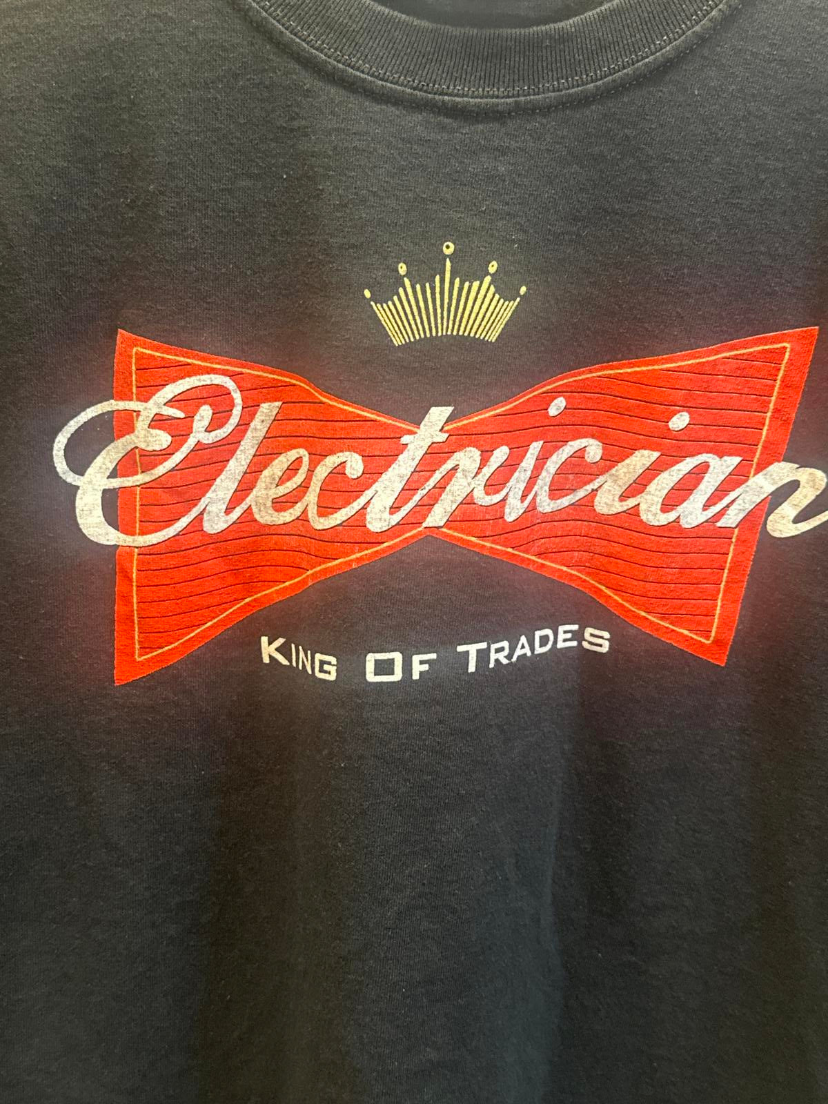 Electrician King Of Trades Graphic T-Shirt