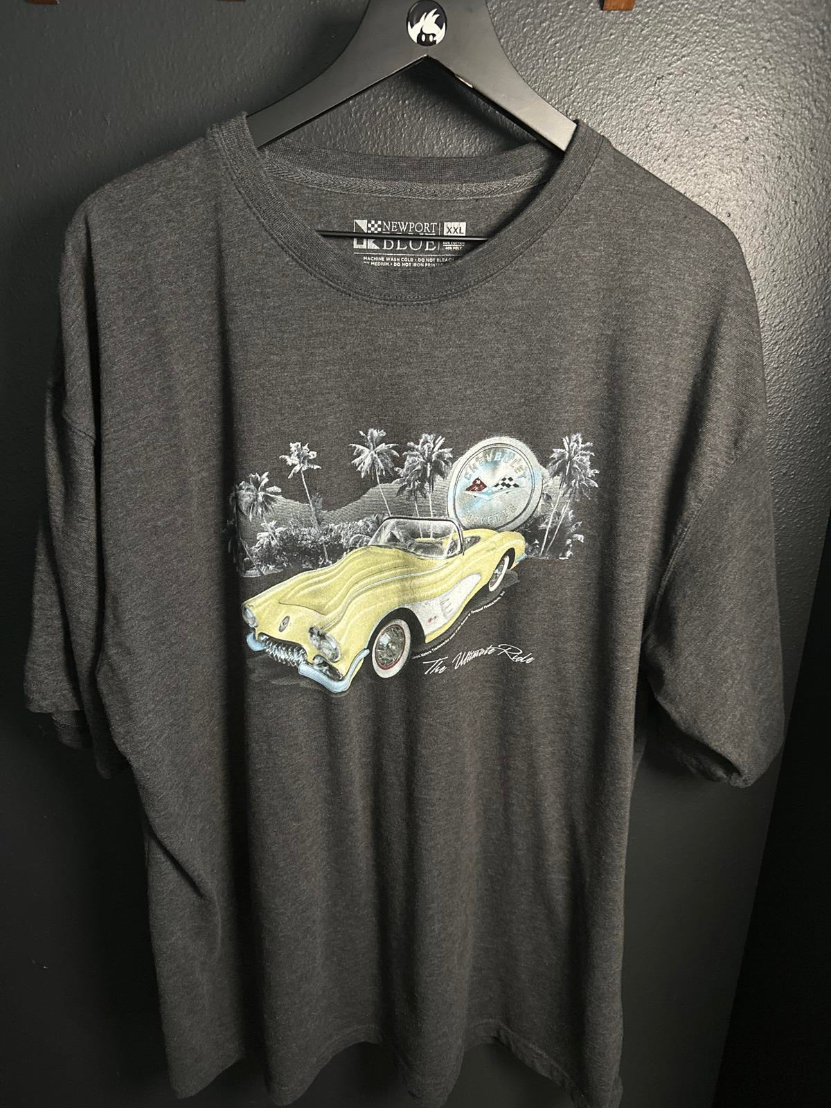 Chevy Corvette Graphic Tee by Newport Blue - XXL