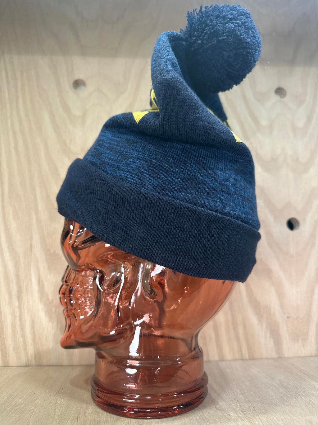 Notre Dame Under Armour Pom Pom Beanie Hat