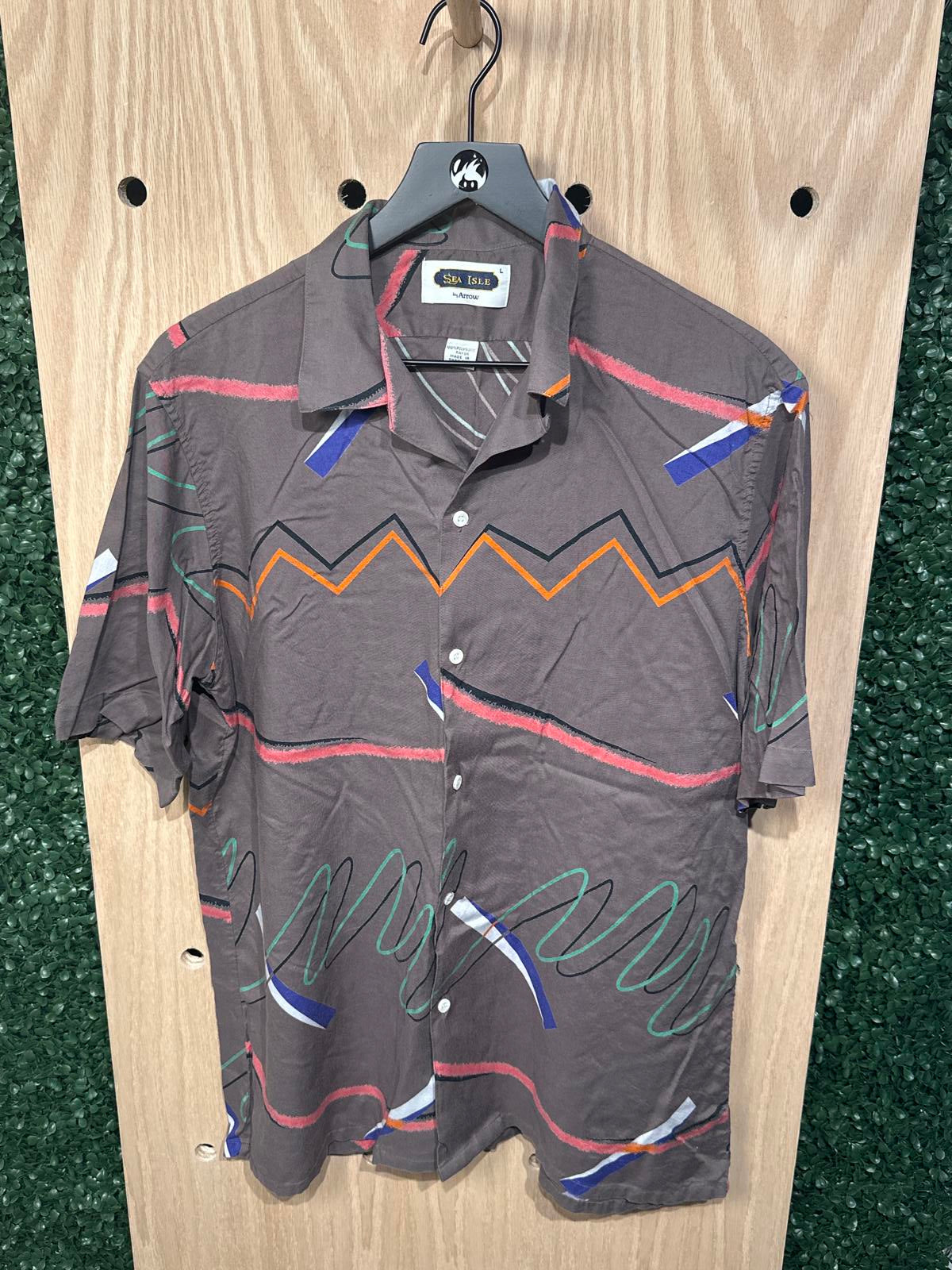 Men's Sea Isle Short Sleeve Button-Up Shirt