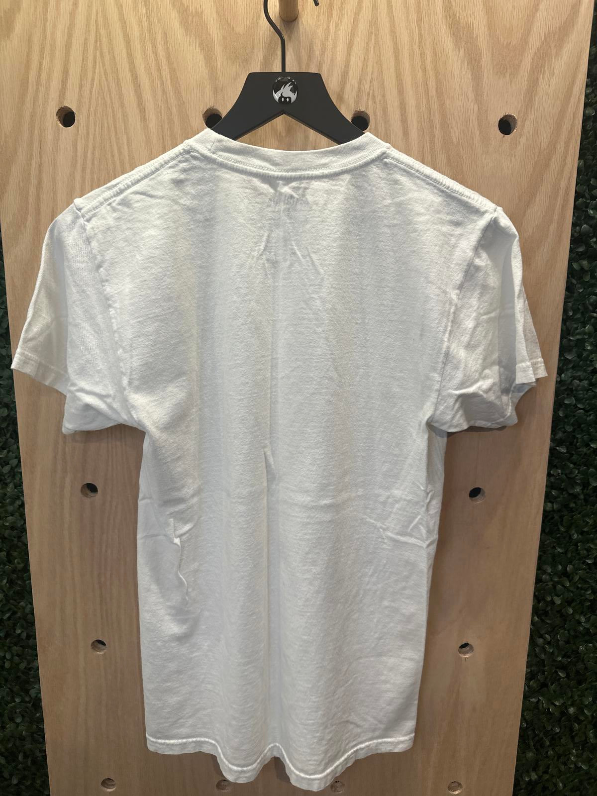 Sublime White Graphic T-Shirt with Sun Design