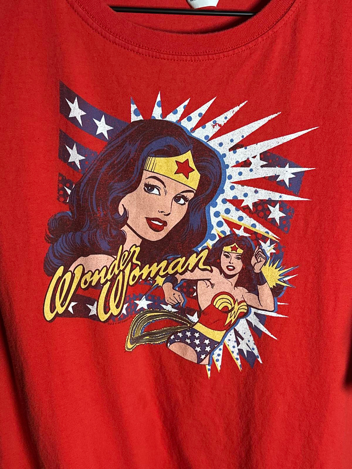 Wonder Woman Red Graphic T-Shirt Men's 2XL
