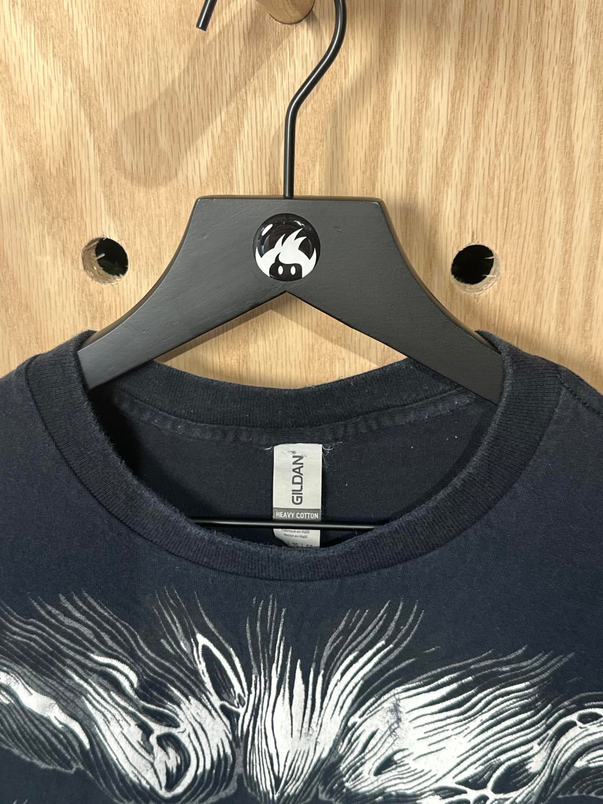 Gildan Black Graphic Skull T-Shirt