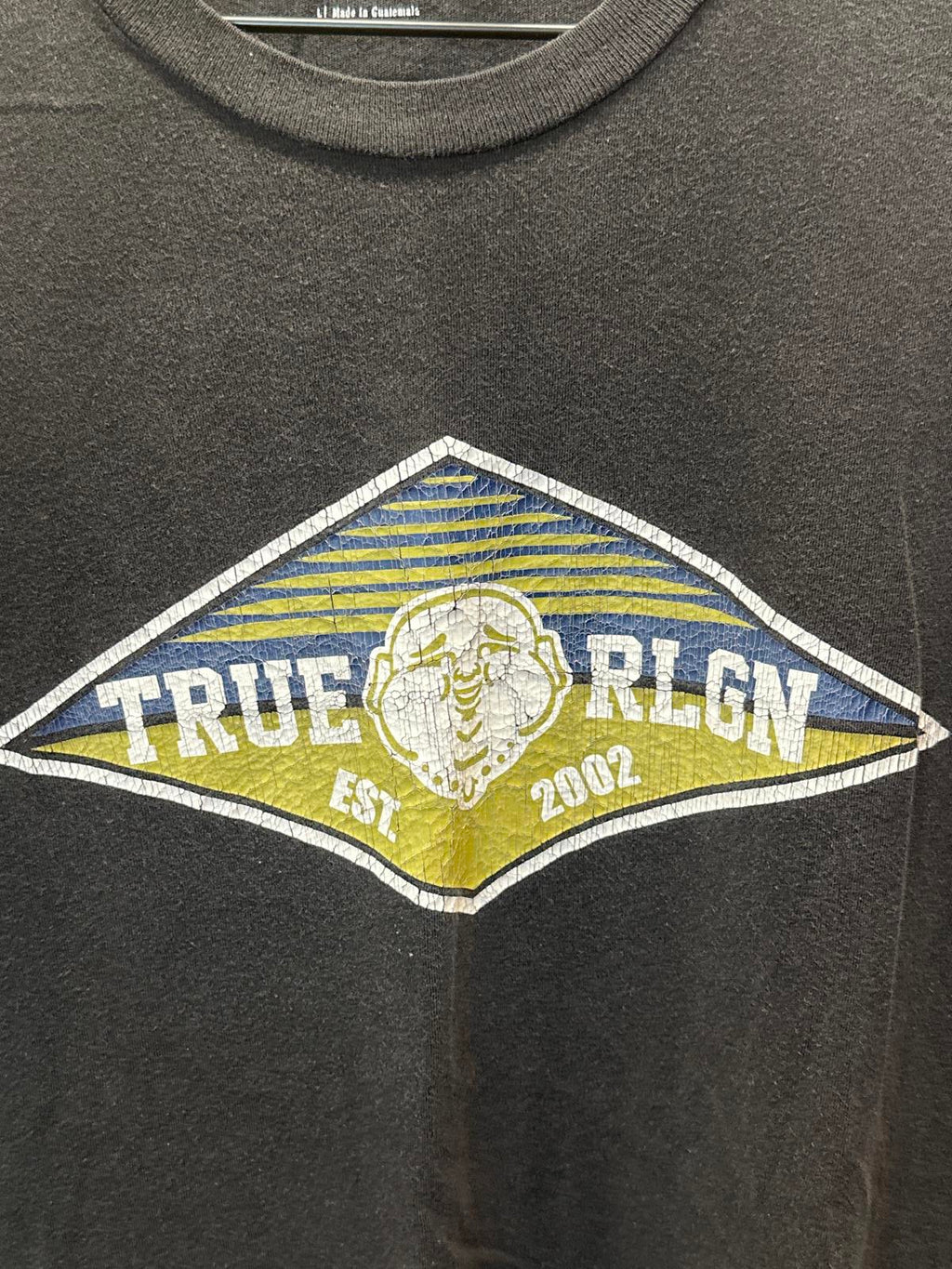 True Religion Black Graphic Logo T-Shirt