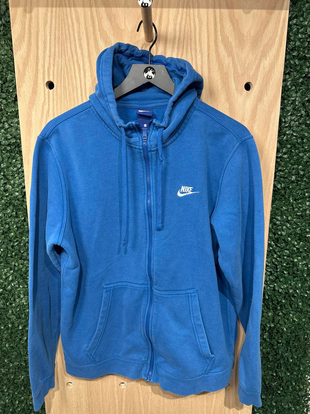 Nike Blue Full-Zip Hoodie Sweatshirt