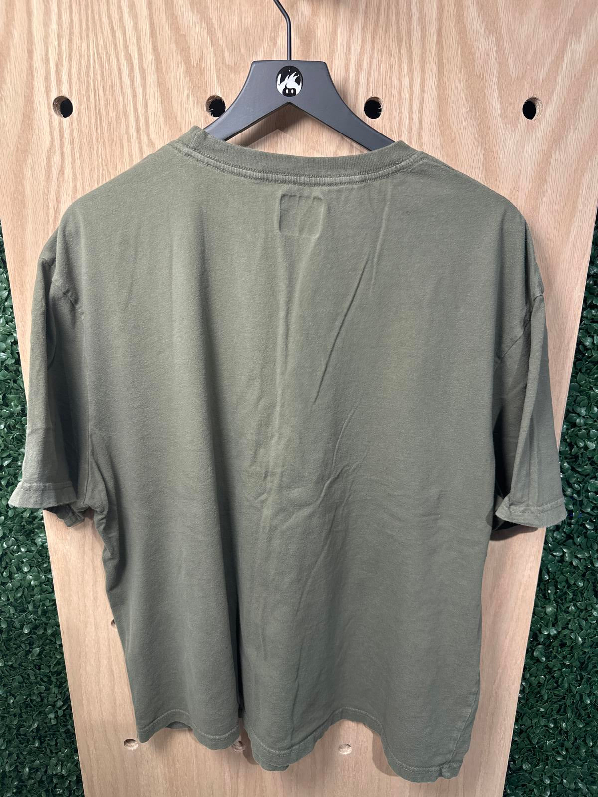 Wrangler Men's Olive Green Short Sleeve T-Shirt with Pocket
