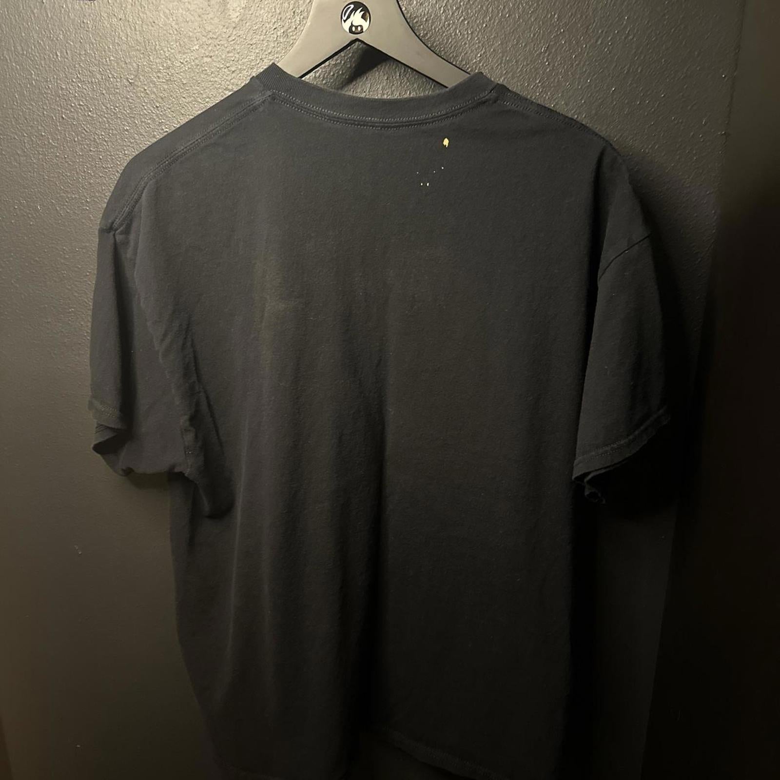 Vintage Skull Bleach Distressed T-Shirt