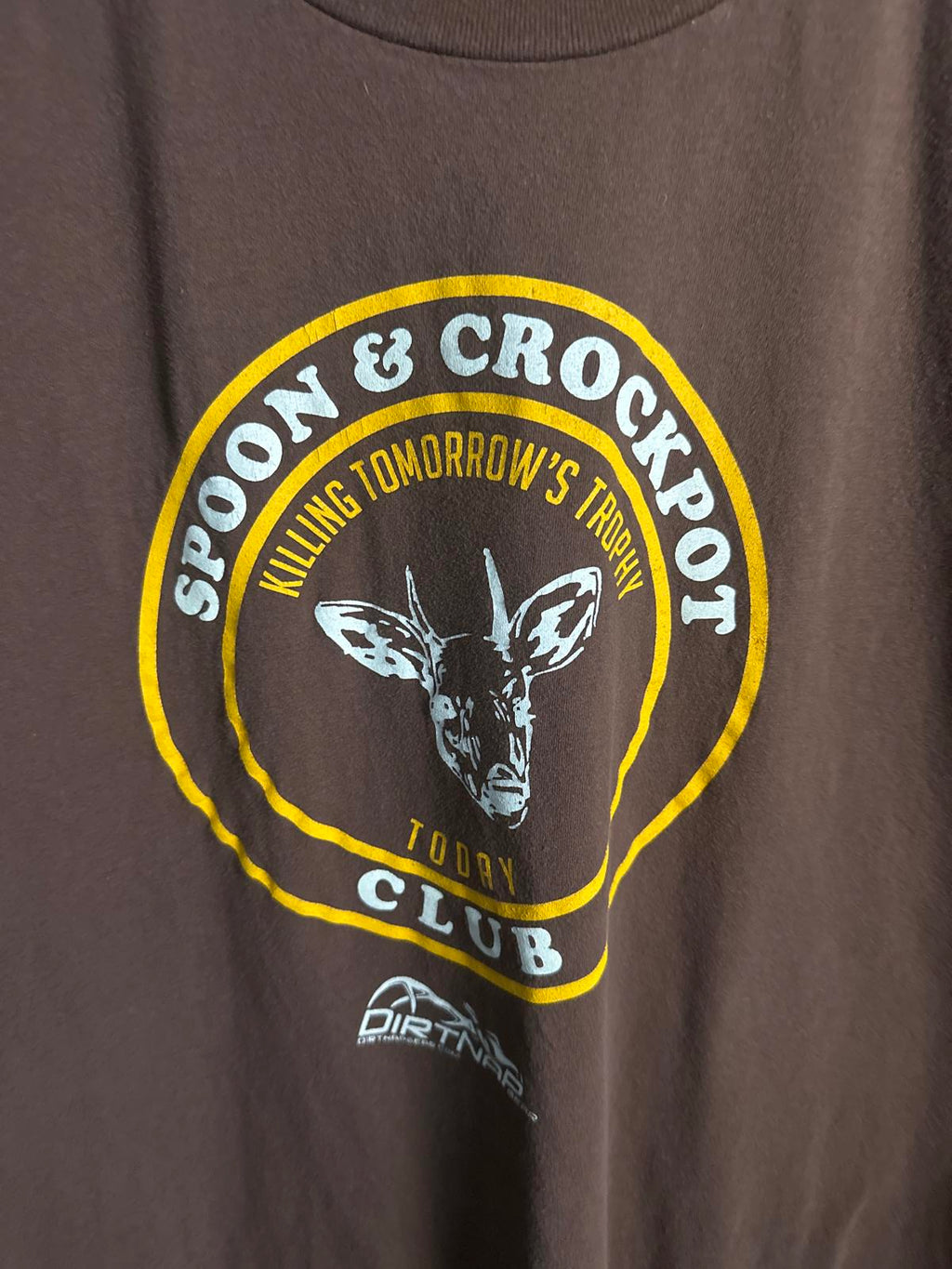 Spoon & Crockpot Club Brown Graphic T-Shirt