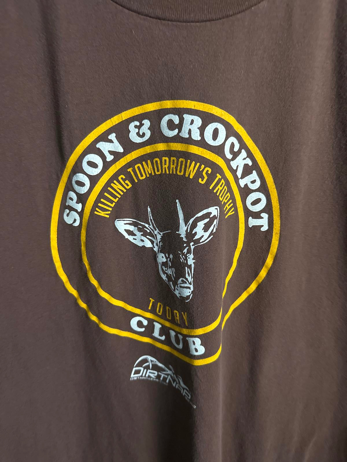 Spoon & Crockpot Club Brown Graphic T-Shirt