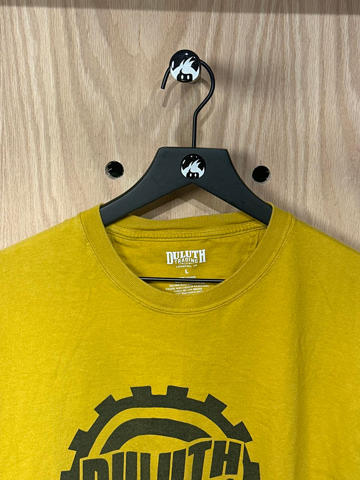 Duluth Trading Co. Men's Yellow Graphic T-Shirt